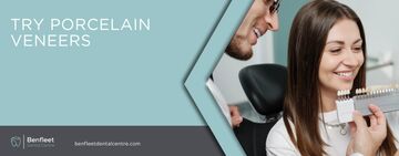 Try porcelain veneers